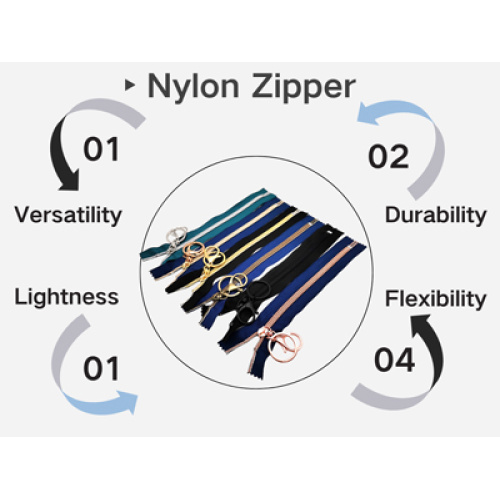 Apa zipper nilon coil?
