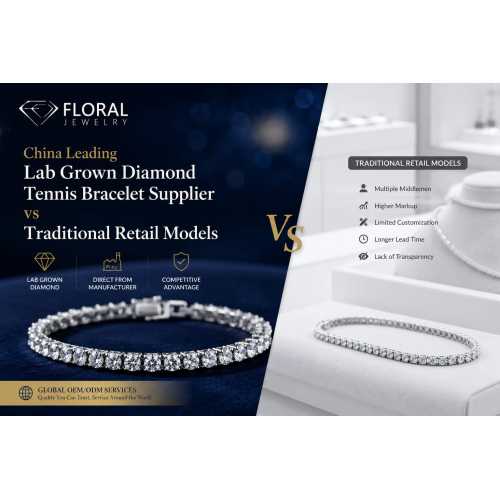 China Nangungunang Lab Grown Diamond Tennis Bracelet Supplier vs Traditional Retail Models