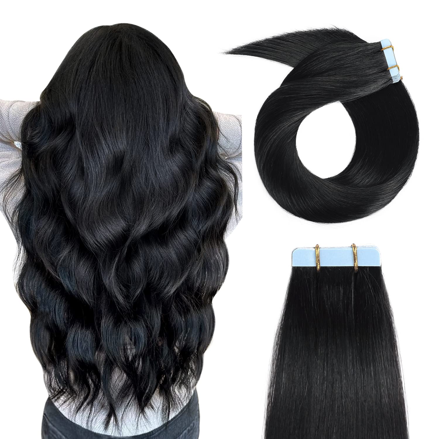 Cinta en extensiones de cabello cabello humano