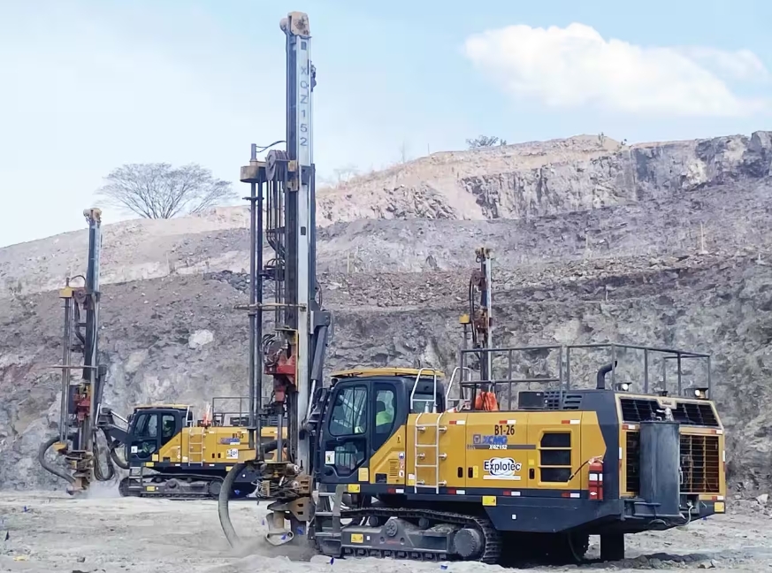 XCMG DTH Drilling Rig berlepas dari Amerika Selatan!