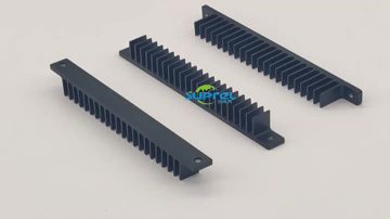 extruded black heatsinks