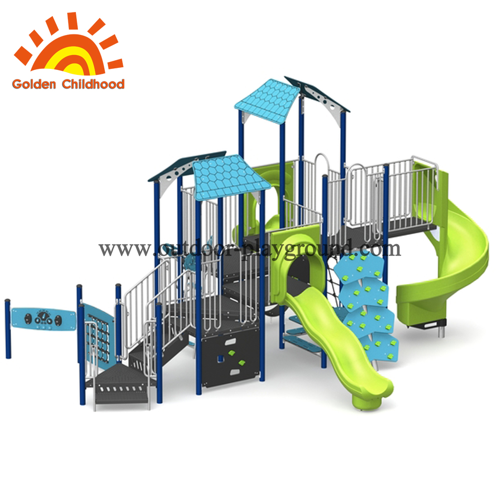 Series Play Structure Kindergarten Ground