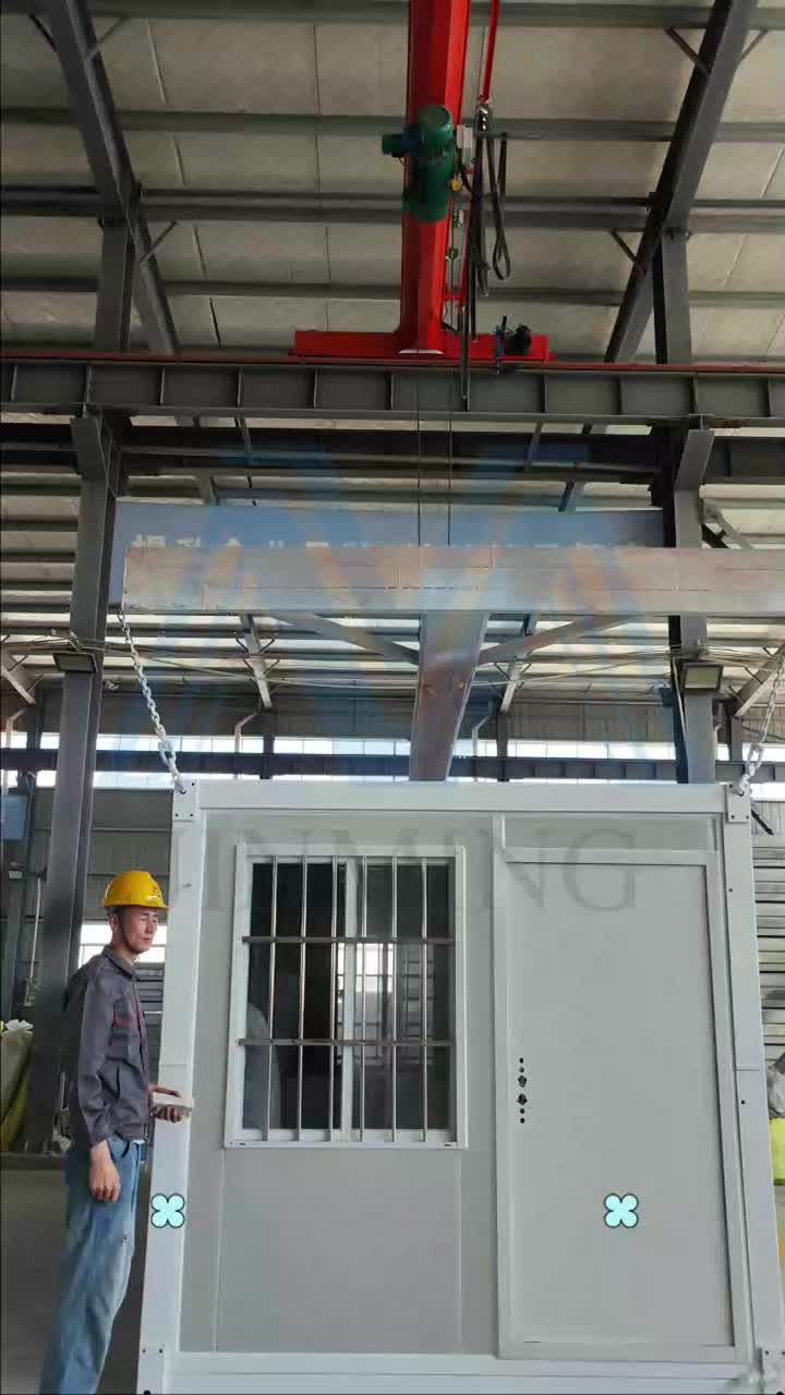 Foldable container house