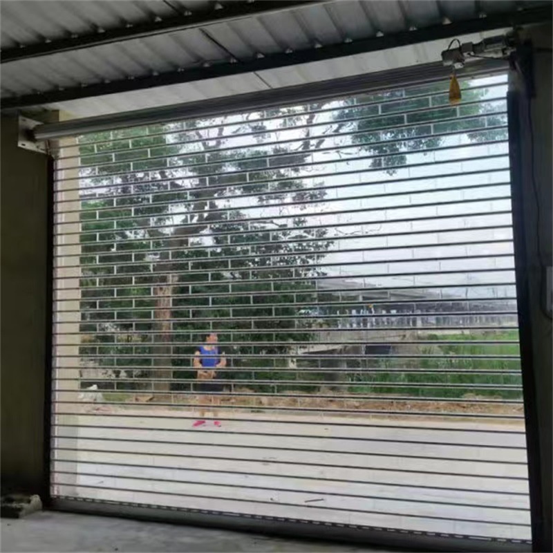 Puerta transparente de cristal 21