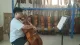 Επαγγελματικό μασίφ χειροποίητο φλεγόμενο βιολοντσέλο