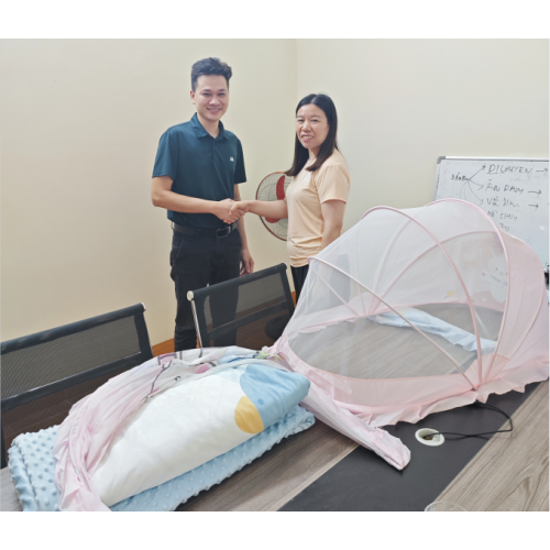 Cooperation with Vietnamese customers baby mosquito net