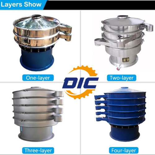 Máquina de separador de tela vibratória para remédio para alimentos químicos