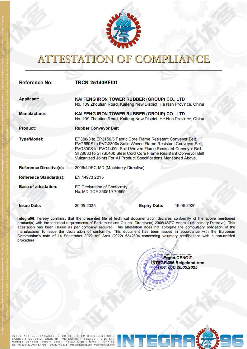 AT TESTATIONI OF COMIPLIANCE
