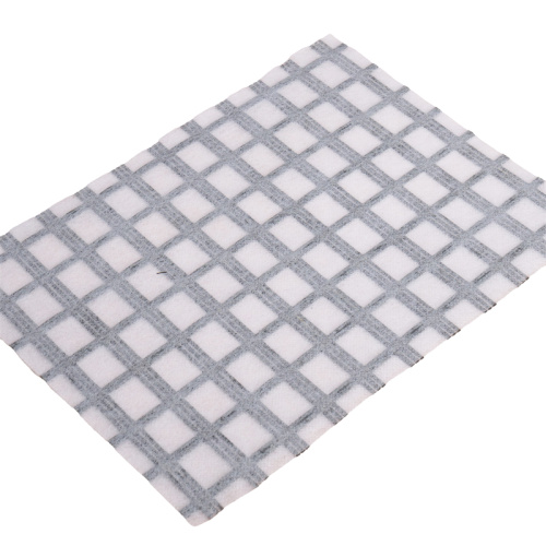 Fiberglass Geogrid Composite with Nonwoven Fabric