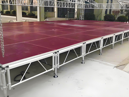 Need a Custom Stage that balances creative design with rapid installation? How do we achieve it?