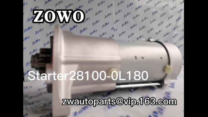 toyota ehtiyot qismlari avtomobil Starter 28100-0L180