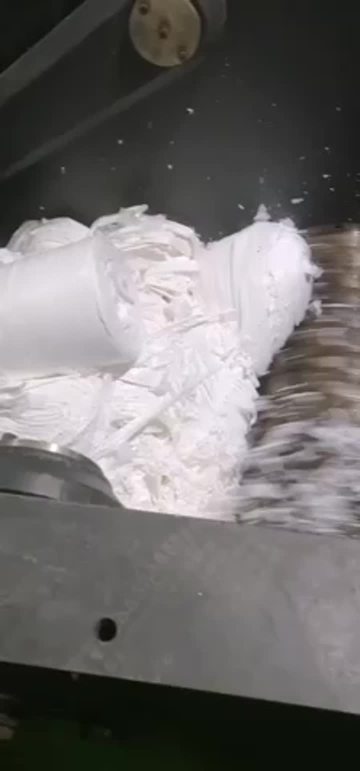 Plastic Shredding for post industry waste plastic