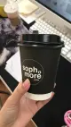 Engångs Kraftpapperskoppar Rippel för kafé
