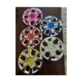 CQHZJ Hot Sale Tricycle Wheel Drum Plastic Cover Rim for Bajaj RE225, 205, TVS King1