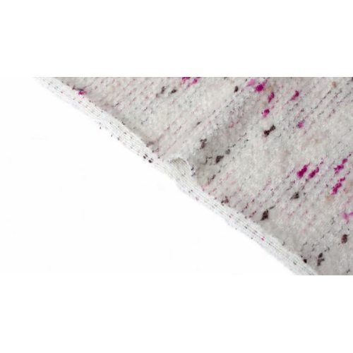 女性のためのハイファッションブランドデザインのウールモヘアブレンド生地