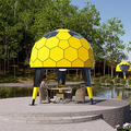 Modern Luxury Glamping Tent with Igloo Dome House for Sale1