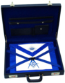 Brand New Masonic Leather Grand Rank Regalia Case lodge Regalia briefcase1