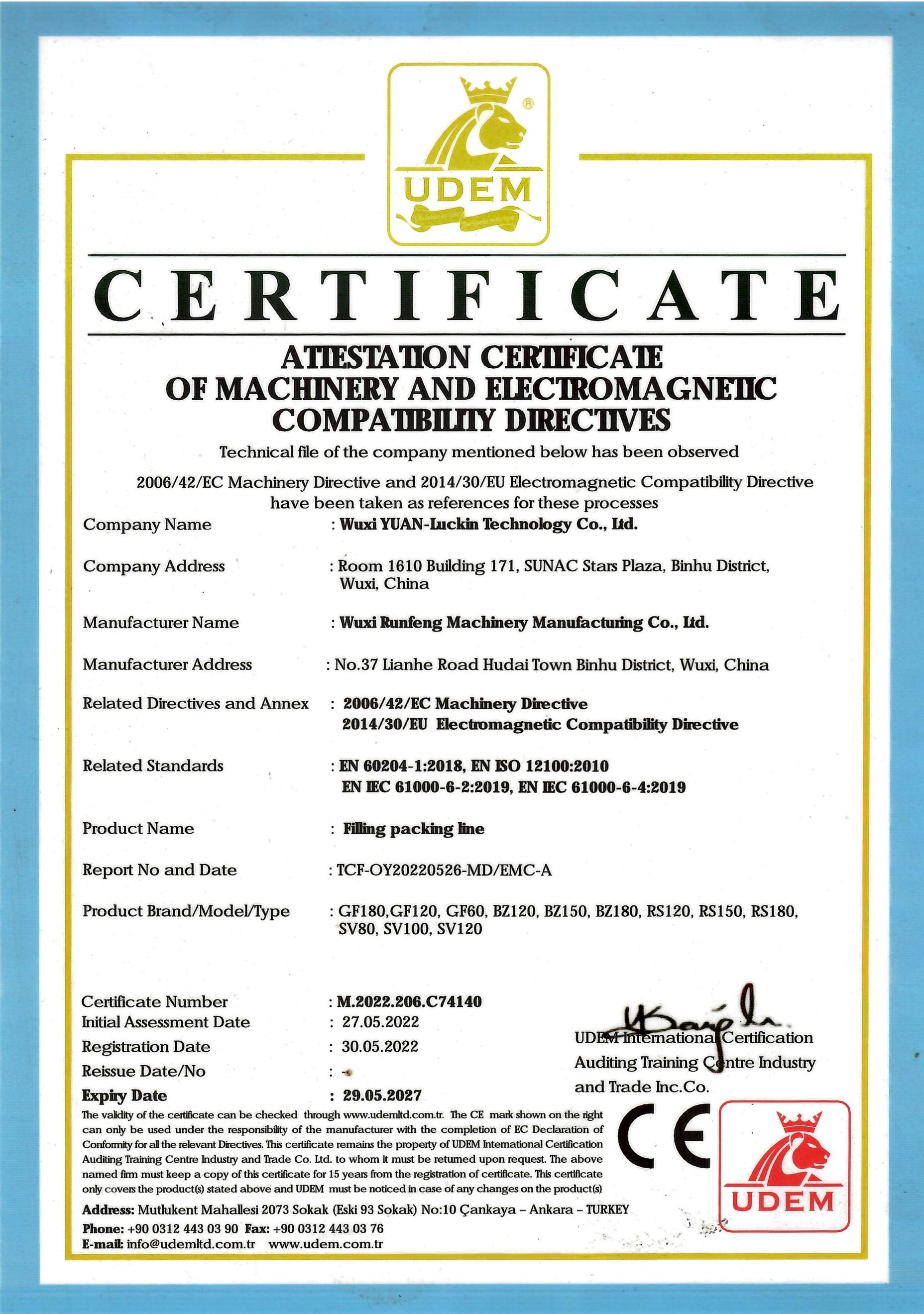 CE Certification