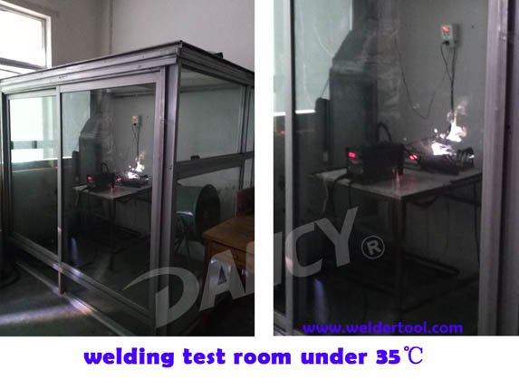 Welding test room under 35 ℃