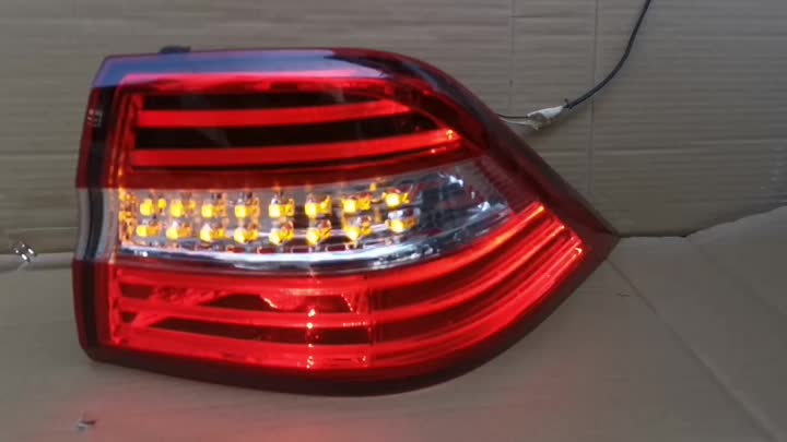 Mercedes ML Luzes traseiras LED