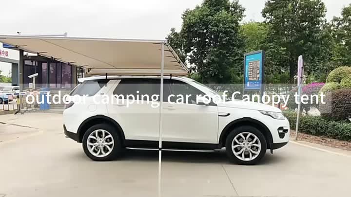 outdoor camping car roof canopy tent