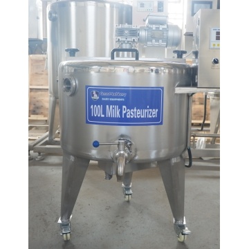 How to pasteurize raw milk at 85℃