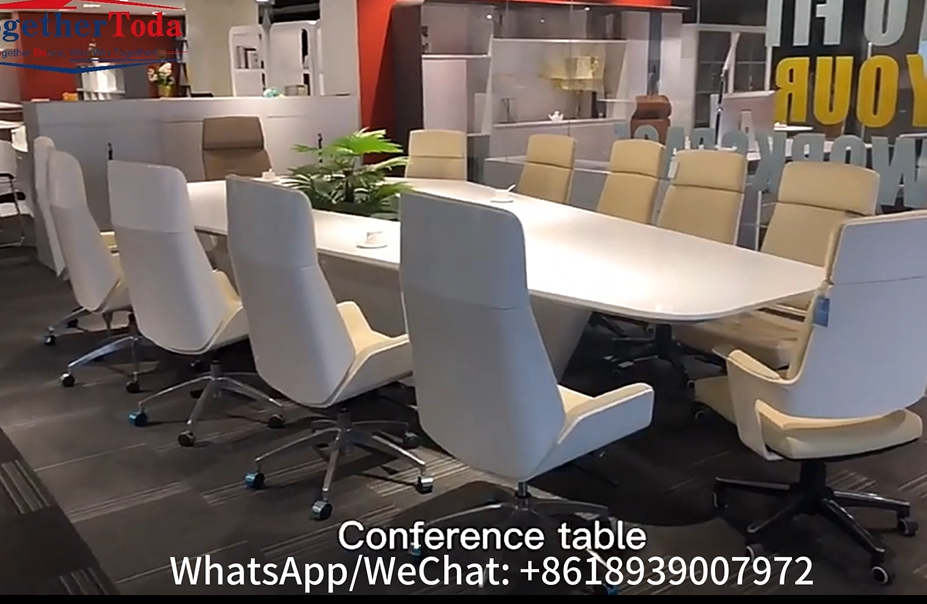 Simple conference table with socket 