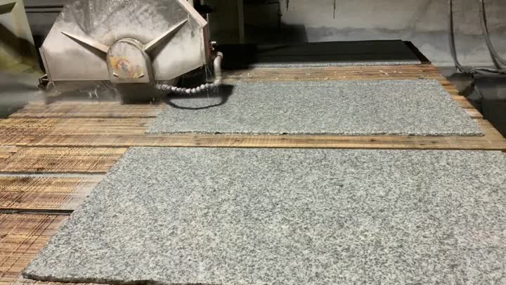 Corte de máquina de corte de puente infrarrojo de granito