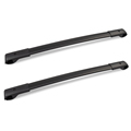 Aluminium Black Roof Railing Design for Subaru Crosstrek 2013-20171