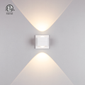 ETL Certified White ABS LED Wall Light - Modern Square Design for Home and Office Ambiance1