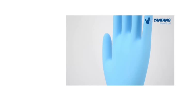 Gants en nitrile médical jetable