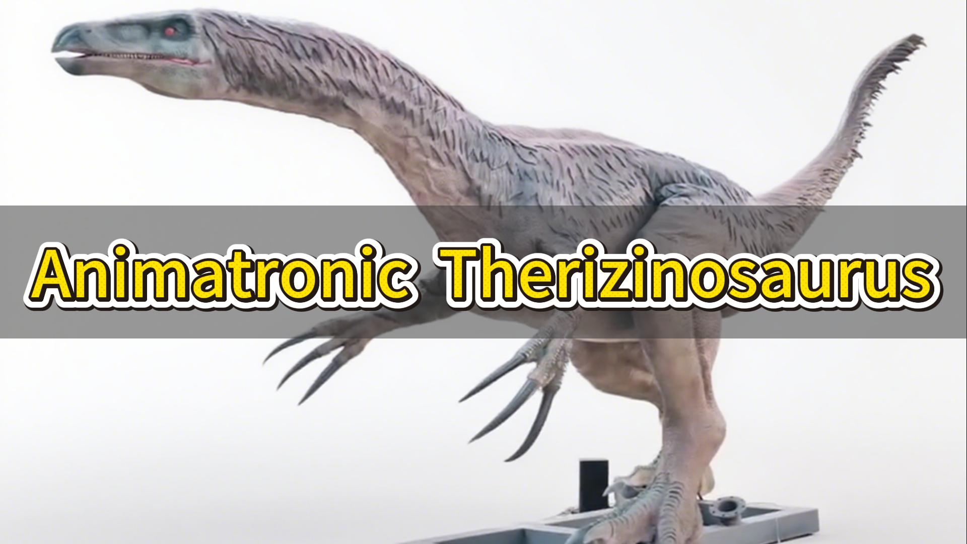 Animatronic terizinosaurus