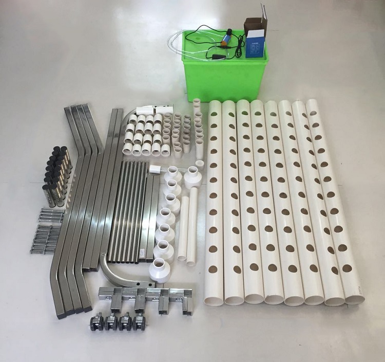 Sistema hidropónico de interior NTF para jardinería