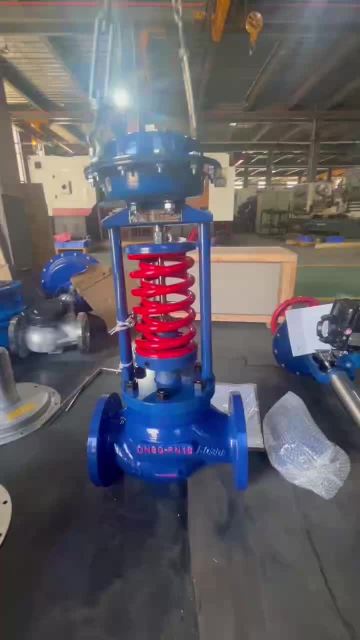 High Range Self Acting Pressure Valve – Range Spring Selection and Installation