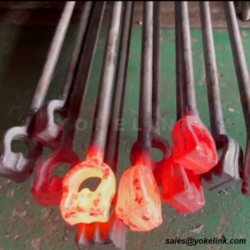 Pole Line Hardware Drop Forged Hot Dipped Galvanized Anchor Rod