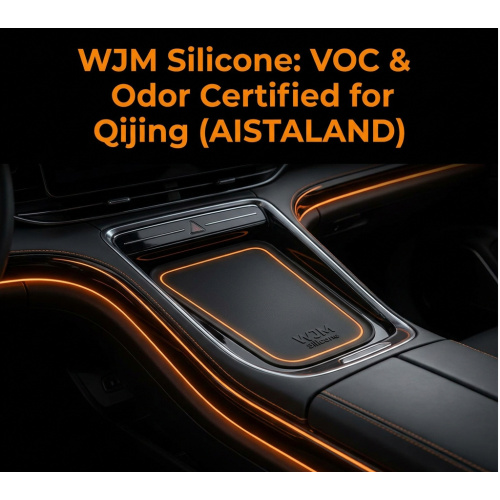 WJM Silicone Passes VOC & Odor Testing for Qijing (AISTALAND) In-Car Silicone Products