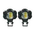 High Quality Motorcycle Auxiliary Light Headlights White Yellow Adjusted Light Accessories1