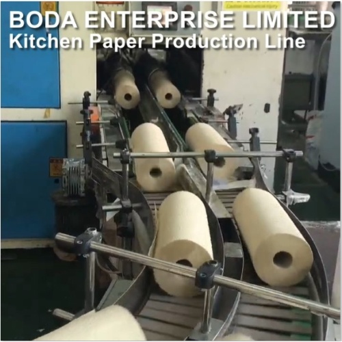 Bambusz konyhai papír előállítása