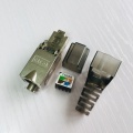 Factory Direct Sale CAT6A RJ45 Connector Toolless Assembly Kit with Strain Relief1