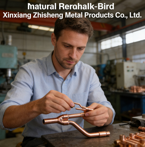 Precision Formed Copper Branch Pipe Fitting