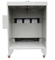 High Temperature Powder Coating Booth with Curing Oven - Small Side Open Solution1