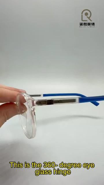 360-degree eyeglass hinge