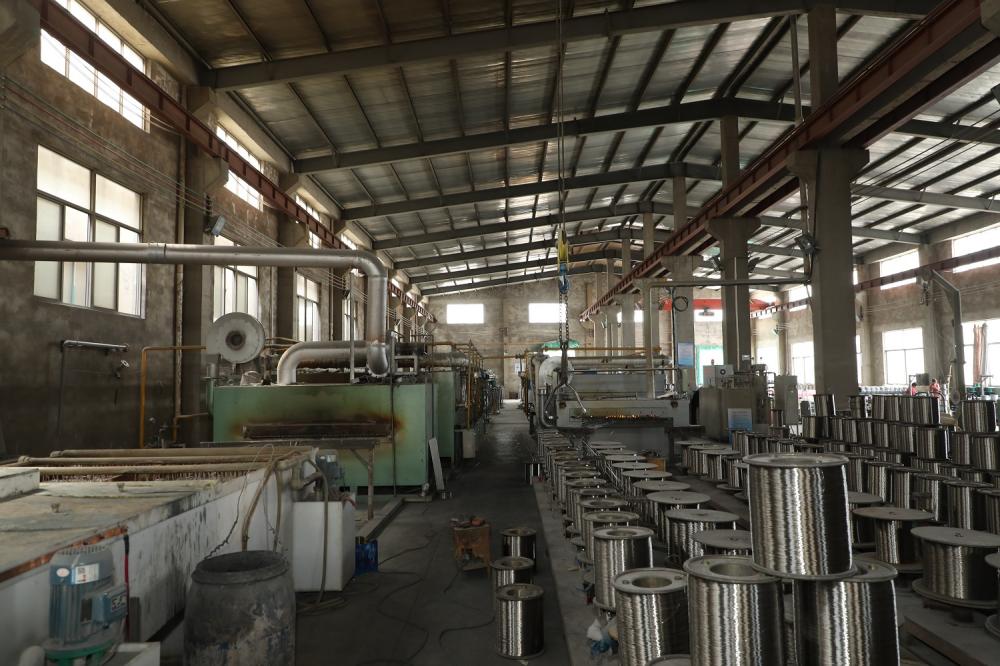 Jukemetal factory for wire rope production's process