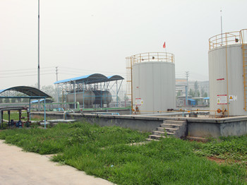 Liquid Raw Material Storage Tank Area