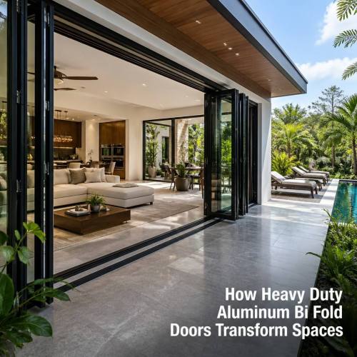 How Heavy Duty Aluminum Bi Fold Doors Transform Spaces