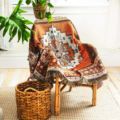 Multi Color Vintage Picnic Blanket1