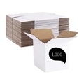 Scatola di imballaggio e-commerce stampato personalizzato Scatola di cartone ondulato Spedizione Mailer White Scheda Blocking Literature Mailer Box1