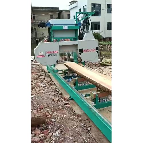 เครื่องเลื่อยวงเดือนงานไม้แนวนอน