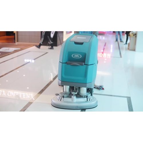 walk behind floor scrubber