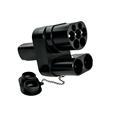 CCS 2 Combo to Tesla Adapter 250kW AC+DC for Model 3/Y/S/X EV Charger Connector1